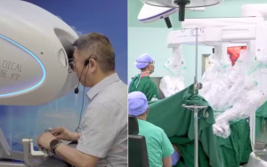 Médico na Itália realiza cirurgia remota em paciente na China